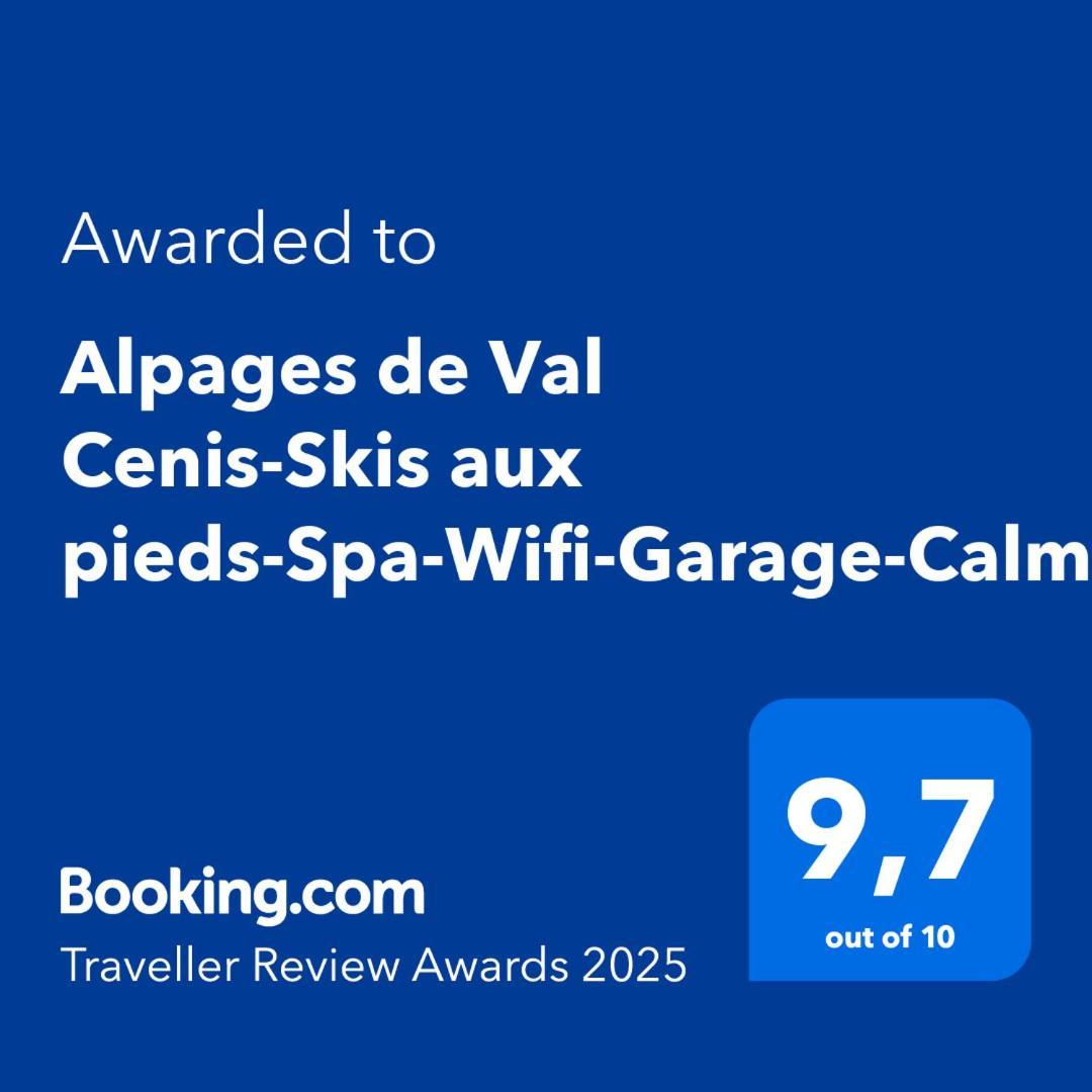 "Alpages De Val Cenis"-Skis Aux Pieds-Spa-Wifi-Garage-Calme! Lanslebourg-Mont-Cenis Exterior photo
